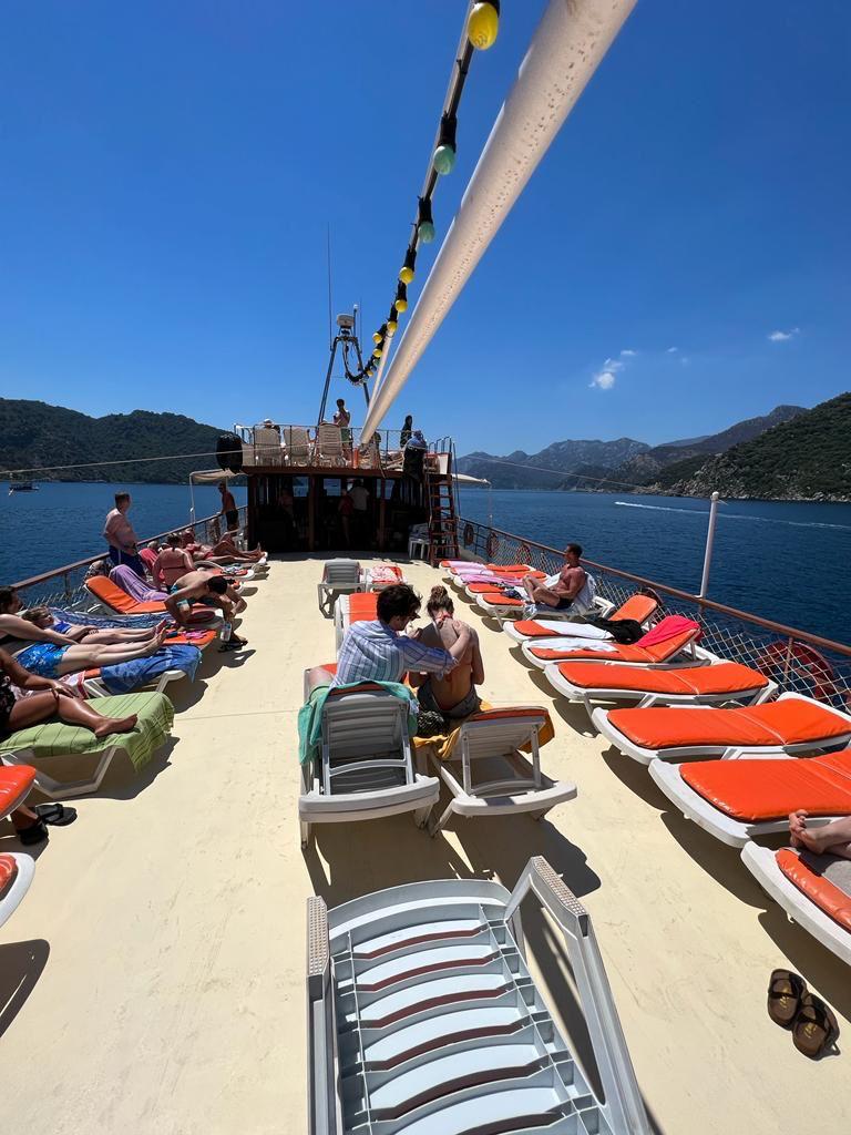 Marmaris tekne turu deniz manzarası